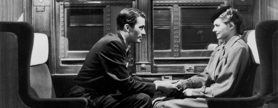 Gregory Peck and Ingrid Bergman in "Spellbound"