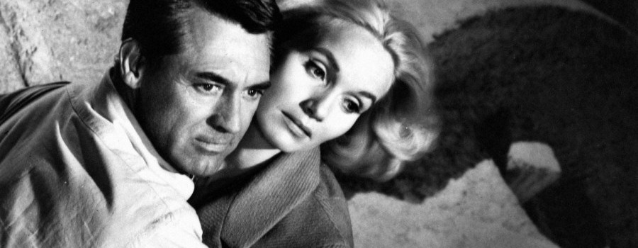 Cary Grant and Eva Marie Saint in "North by Northwest"