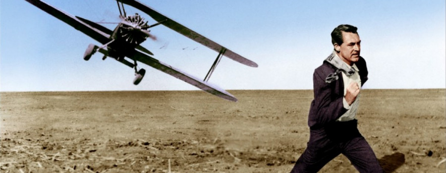 Cary Grant in "North by Northwest"