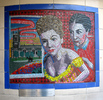 Leytonstone Tube mosaic - Rebecca - Photograph of the Hitchcock mosaic from ''Rebecca'' in Leytonstone Tube Station.