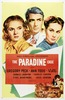 THE PARADINE CASE (1947) - POSTER - Publicity poster for ''The Paradine Case''.
