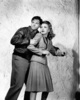 Saboteur (1942) - photograph - Photograph of Robert Cummings and Priscilla Lane (''Saboteur'').