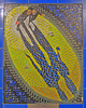 LEYTONSTONE TUBE MOSAIC - Mosaic of ''The Skin Game'' at Leytonstone Tube Station, London.