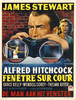 Rear Window (1954) - poster - Belgian publicity poster for ''Rear Window''.