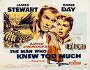 The Man Who Knew Too Much (1956) - poster - Publicity poster for ''The Man Who Knew Too Much (1956)''.