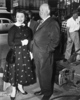 Patricia and Alfred - Photograph of Patricia Hitchcock and Alfred Hitchcock.