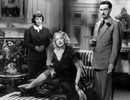 Stage Fright (1950) - photograph - Photograph of Jane Wyman, Marlene Dietrich and Hector MacGregor (''Stage Fright'').