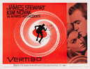 Vertigo (1958) - poster - Half sheet poster (28''x22'') for ''Vertigo''.