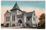 Santa Rosa Free Public Library - Vintage 1920s postcard of the Santa Rosa Free Public Library, used as a location in ''Shadow of a Doubt''.