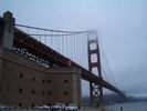 Fort Point, Golden Gate Bridge - Photograph of Fort Point, Golden Gate Bridge, San Francisco.