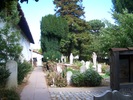 Mission Dolores Graveyard - Photograph of Mission Dolores graveyard, location of Carlotta's grave in ''Vertigo''.