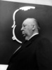 Alfred Hitchcock (1972) - Photograph of Alfred Hitchcock taken at a press reception in London to promote ''Frenzy''.