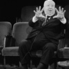 Alfred Hitchcock (1972) - Photograph of Alfred Hitchcock's 1972 interview with Pia Lindstr�m from the TV series ''Cinema Three''