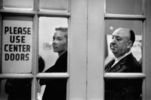 Alfred Hitchcock and Vera Miles - Photograph of Alfred Hitchcock and Vera Miles, taken by photographer Elliott Erwitt.