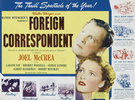 Foreign Correspondent (1940) - publicity material - 1940 United Artists herald for ''Foreign Correspondent'' (1940).