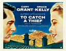 To Catch a Thief (1955) - poster - Paramount half sheet poster (style B) for ''To Catch a Thief'' (1955).