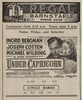 Under Capricorn (1949) - newspaper advert - Newspaper advert for ''Under Capricorn'', from the North Devon Journal (02/Mar/1950)
