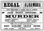 Murder! (1930) - newspaper advert - Newspaper advert for ''Murder!'', from the Burnley Express (23/May/1931)