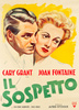Suspicion (1941) - poster - 1946 Italian foglio poster for ''Suspicion'' (1941).
