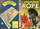 Rope (1948) - novel adaptation - Cover of ''Alfred Hitchcock's Rope (book)|Alfred Hitchcock's Rope'', a ''mapback'' Dell paperback released at the same time as the film.