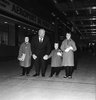 Alfred Hitchcock (1962) - Photograph of Alfred Hitchcock and his granddaughters, taken at Orly Airport in Paris in December 1962.