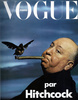 Alfred Hitchcock (1974) - Front cover of the December/January 1974 issue of French ''Vogue''.