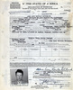 Photograph of Alma Reville's Declaration of Intention document, dated 19 March 1948.