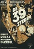 The 39 Steps (1935) - poster - Publicity poster for ''The 39 Steps''.