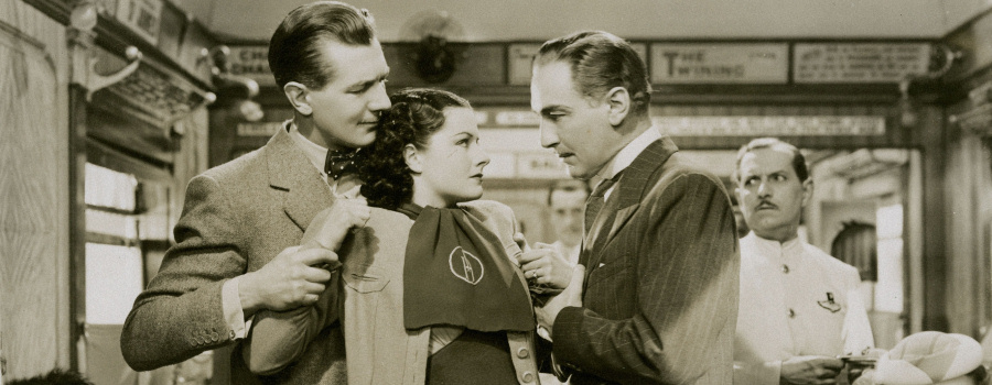 Publicity still for "The Lady Vanishes"