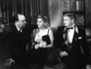 Rebecca (1940) - photograph - Photograph of Alfred Hitchcock, Joan Fontaine and Laurence Olivier in ''Rebecca''.