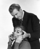 Vertigo (1958) - photograph - Photograph of Kim Novak and James Stewart (''Vertigo'').