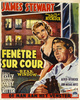 REAR WINDOW (1954) - POSTER - Belgian publicity poster for ''Rear Window''.