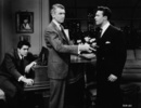 Rope (1948) - photograph - Photograph of James Stewart, John Dall and Farley Granger (''Rope'').