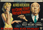 DIAL M FOR MURDER (1954) - POSTER - Belgian publicity poster for ''Dial M for Murder''.