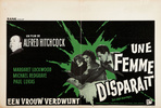 The Lady Vanishes (1938) - poster - 1950s Rank Belgian poster for ''The Lady Vanishes'' (1938).