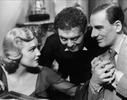 Secret Agent (1936) - photograph - Photograph of Madeleine Carroll, Peter Lorre and John Gielgud (''Secret Agent'').