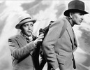 Secret Agent (1936) - photograph - Photograph of Peter Lorre and Percy Marmont (''Secret Agent'').