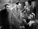 Secret Agent (1936) - photograph - Photograph of Peter Lorre, John Gielgud, Robert Young and Madeleine Carroll (''Secret Agent'').