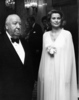 Alfred Hitchcock (1974) - Photograph of Grace Kelly and Alfred Hitchcock at the Film Society of Lincoln Center Gala Tribute held in his honour which took place on April 29th 1974 in New York City.