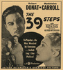 The 39 Steps (1935) - advert - Advert for ''The 39 Steps''.