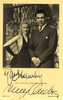 Anny Ondra and Max Schmeling  - Signed photograph of Anny Ondra and her husband Max Schmeling.