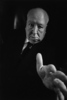 Alfred Hitchcock (1974) - Photograph of Alfred Hitchcock in his office at Universal Studios, taken by photographer Ara G�ler.