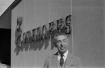 Romanoff's Restaurant - Photograph of Mike Romanoff, owner of Romanoff's Restaurant, taken in 1982.