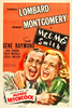Mr and Mrs Smith (1941) - posters - RKO one sheet poster for ''Mr. & Mrs. Smith'' (1941).