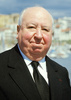 Alfred Hitchcock (1972) - Photograph taken during the 1972 Cannes Film Festival, where ''Frenzy'' was screened out of competition.