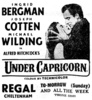 Under Capricorn (1949) - newspaper advert - Newspaper advert for ''Under Capricorn'', from the Gloucestershire Echo (28/Jan/1950)