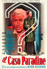 THE PARADINE CASE (1947) - POSTER - 1960 Italian Globe Films foglio publicity poster for ''The Paradine Case'' (1947).