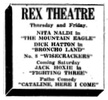 The Mountain Eagle (1926) - newspaper advert - Newspaper advert for ''The Mountain Eagle'', from the ''Ardmore Daily Ardmoreite'' (03/Feb/1928), an American regional newspaper from Oklahoma.