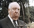 Frenzy (1972) - on set - Photograph of Alfred Hitchcock taken during the filming of ''Frenzy'' at Pinewood Studios by photographer Bob Dear.