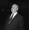 Alfred Hitchcock (1962) - Photograph of Alfred Hitchcock at Orly Airport, Paris, taken in December 1962.